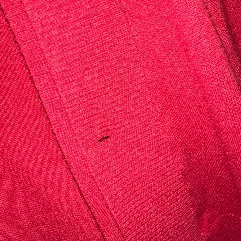 Brunello Cucinelli 100% Cashmere Red Cardigan size Medium
